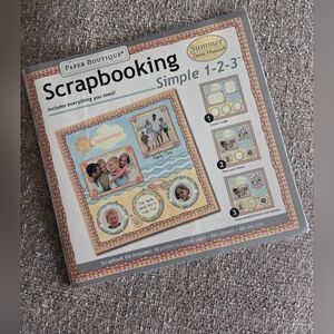 Debbie Mumm Summer Paper Boutique Scrapbooking Simple Kit 16-12x12 Pages NEW